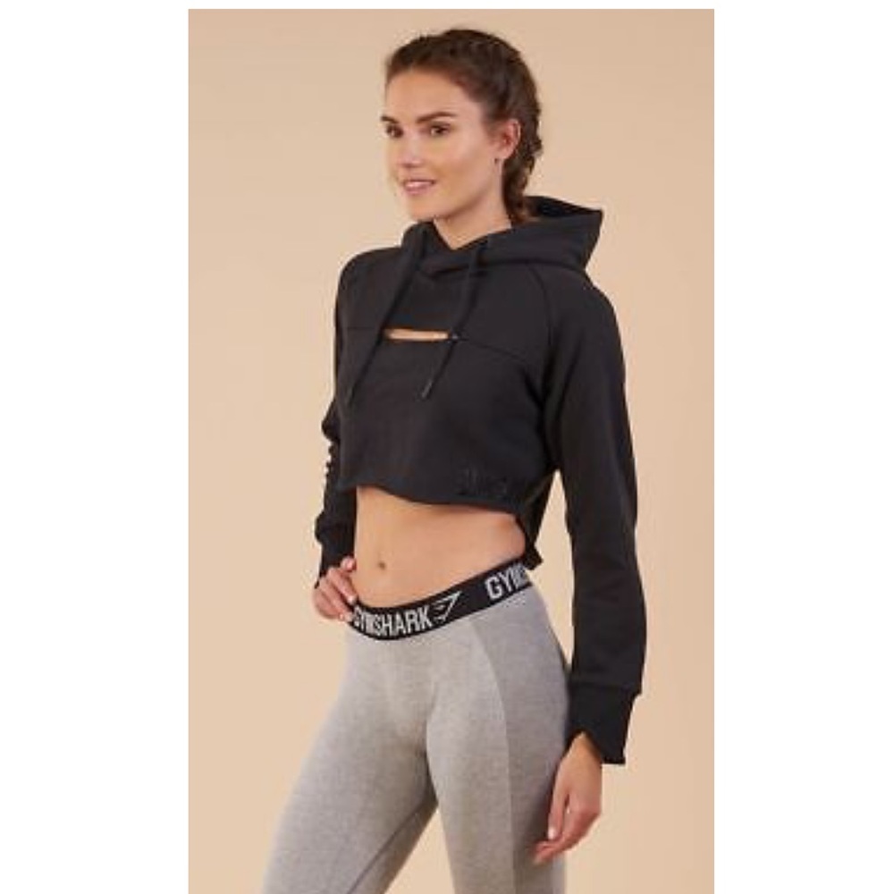 Gymshark Crop top Hoodie